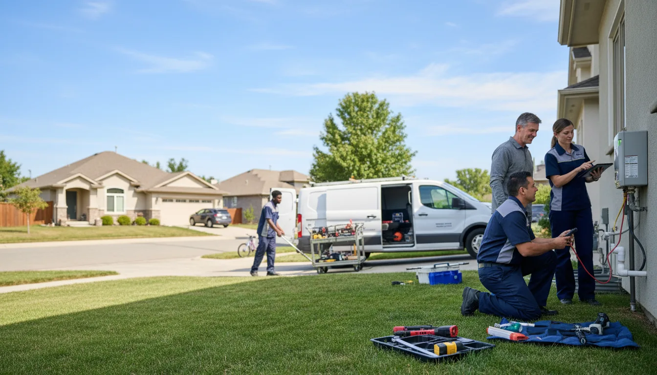 Tankless water heater service in Stanfield, OR